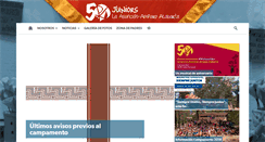 Desktop Screenshot of juniorslaasuncion.es